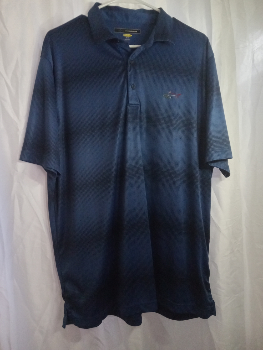 Greg Norman Collection Men's Blue Ombre Polo